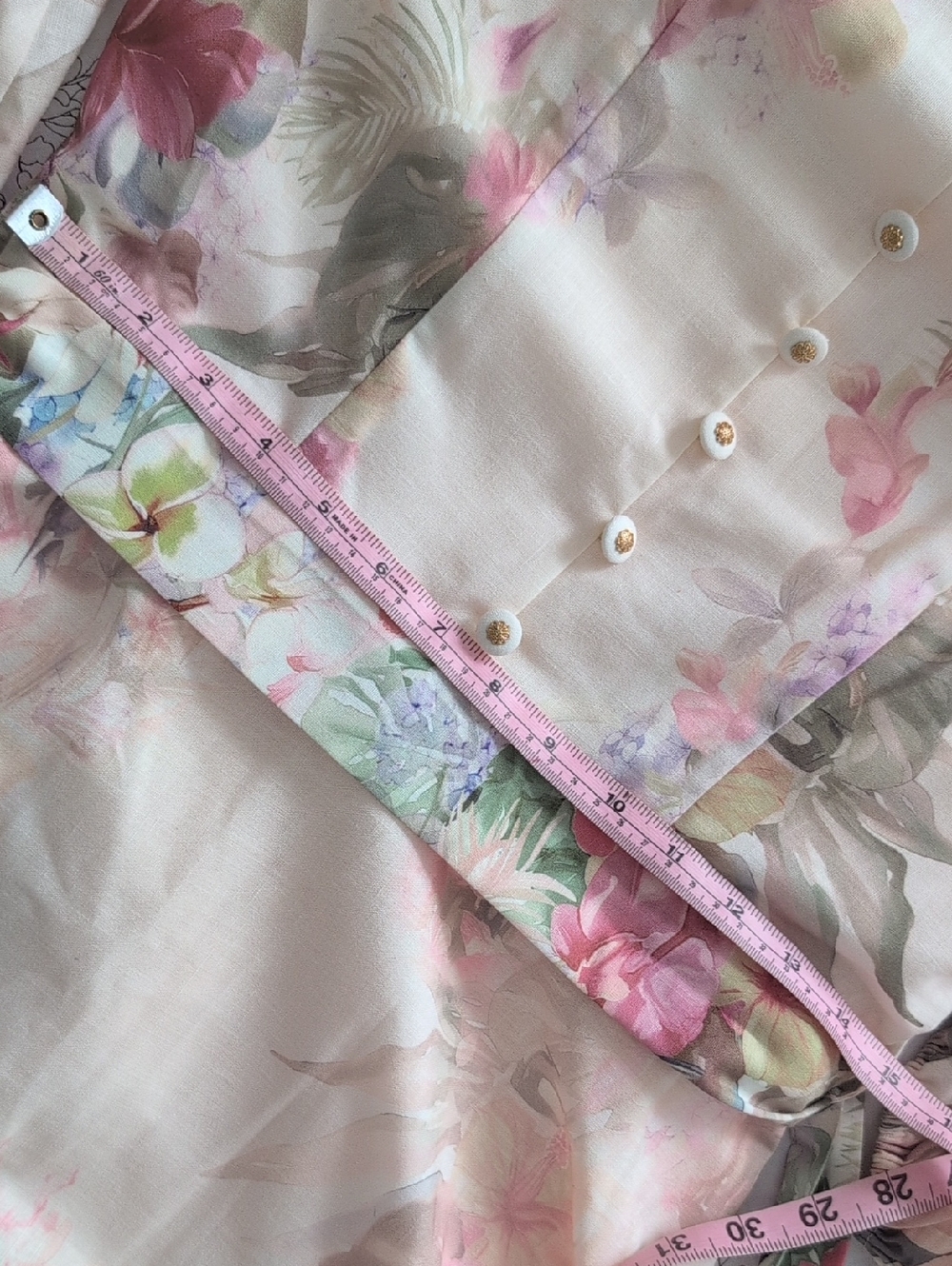 Commense Floral Midi Dress - Size M | Wedding Party Holiday Event Summer Style - Picture 11 of 11